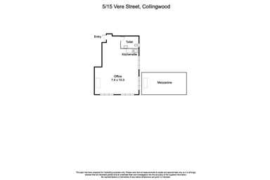 5/15 Vere Street Collingwood VIC 3066 - Floor Plan 1