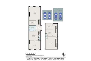 2 & 3, 410 Church Street Parramatta NSW 2150 - Floor Plan 1