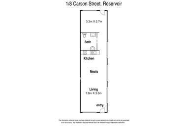 1/8 Carson Street Reservoir VIC 3073 - Floor Plan 1
