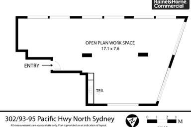 Suite 302, 93-95  Pacific Highway North Sydney NSW 2060 - Floor Plan 1