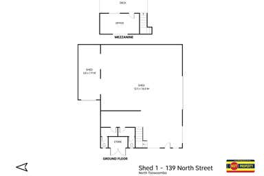 Shed 1, 139 North Street Harlaxton QLD 4350 - Floor Plan 1