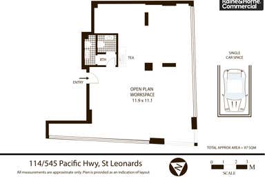 114/545 - 553 Pacific Highway St Leonards NSW 2065 - Floor Plan 1