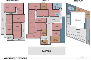 Citylink Guest House Toowong, 21 Valentine Street Toowong QLD 4066 - Floor Plan 1