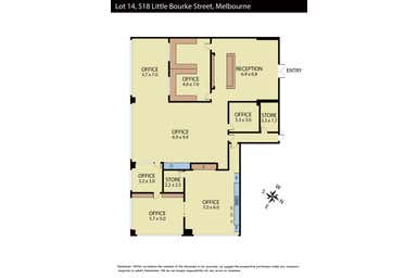 Lot 14/518 Little Bourke St Melbourne VIC 3000 - Floor Plan 1