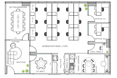 100 Edward Street Brisbane City QLD 4000 - Floor Plan 1