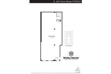2/340  Gore Street Fitzroy VIC 3065 - Floor Plan 1