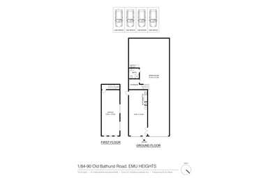 1/84-90 Old Bathurst Road Emu Plains NSW 2750 - Floor Plan 1