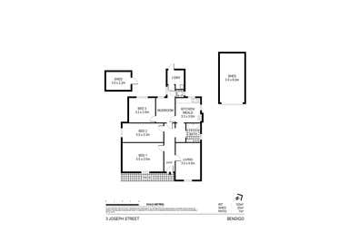 3 Joseph Street Bendigo VIC 3550 - Floor Plan 1