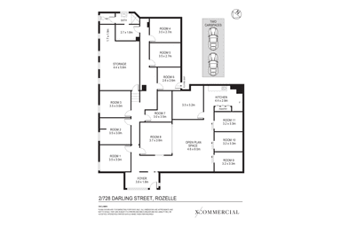 2/728 Darling Street Rozelle NSW 2039 - Floor Plan 1