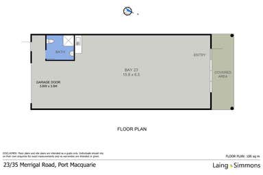23/35 Merrigal Road Port Macquarie NSW 2444 - Floor Plan 1