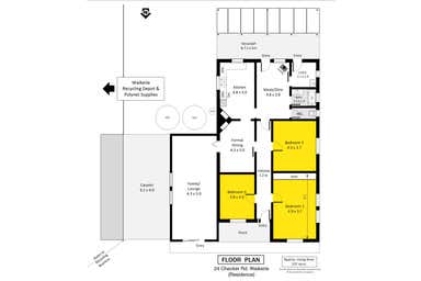 24 Checker Road Waikerie SA 5330 - Floor Plan 1