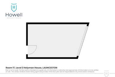 Level 2 Room 17, 52 Brisbane Street Launceston TAS 7250 - Floor Plan 1