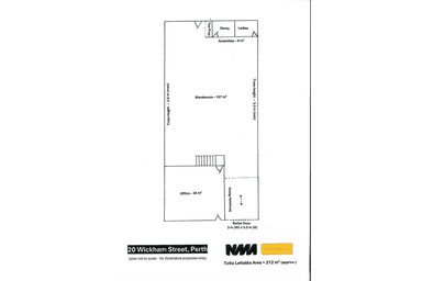 20 Wickham Street East Perth WA 6004 - Floor Plan 1