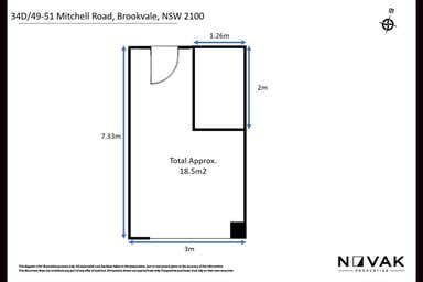34D/49-51 Mitchell Road Brookvale NSW 2100 - Floor Plan 1