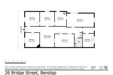 26 Bridge Street Bendigo VIC 3550 - Floor Plan 1