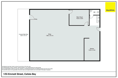 1/55 Emmett St Callala Bay NSW 2540 - Floor Plan 1