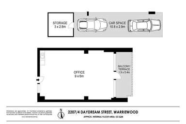 2207/4 Daydream Street Warriewood NSW 2102 - Floor Plan 1