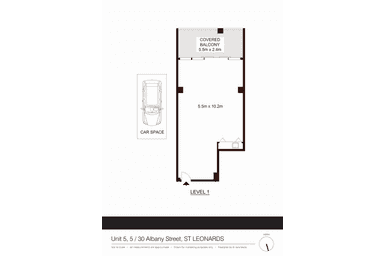 Suite 5, 30 Albany Street St Leonards NSW 2065 - Floor Plan 1