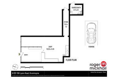 B/197-199 Lyons Road Drummoyne NSW 2047 - Floor Plan 1