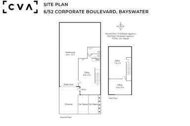 6/52 Corporate Boulevard Bayswater VIC 3153 - Floor Plan 1