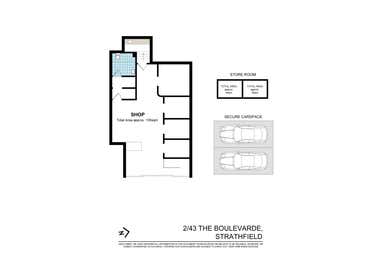 2/43 The Boulevarde Strathfield NSW 2135 - Floor Plan 1