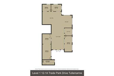 Level 1, 12-14 Trade Park Drive Tullamarine VIC 3043 - Floor Plan 1