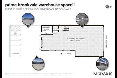 LEASED BY KIM PATTERSON, 2/73 Winbourne Road Brookvale NSW 2100 - Floor Plan 1
