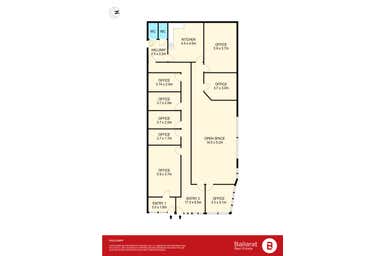 Ground Floor, 1 Humffray Street Ballarat Central VIC 3350 - Floor Plan 1