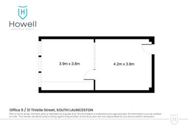 Office 5, 31 Thistle Street West South Launceston TAS 7249 - Floor Plan 1