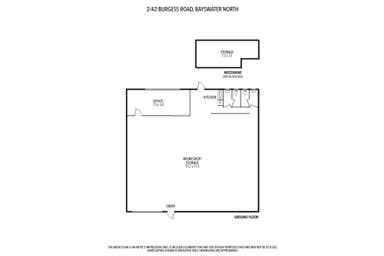 2/42 Burgess Road Bayswater North VIC 3153 - Floor Plan 1