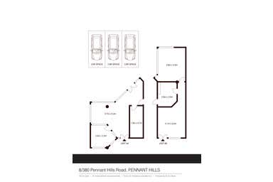 8B/380 Pennant Hills Road Pennant Hills NSW 2120 - Floor Plan 1