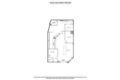 18/501-509 High Street Preston VIC 3072 - Floor Plan 1