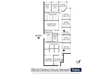 204- 205/10 Century Circuit Baulkham Hills NSW 2153 - Floor Plan 1