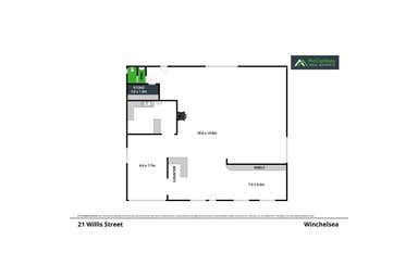 21 Willis Street Winchelsea VIC 3241 - Floor Plan 1