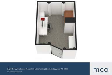Exchange Tower, Suite 117, 530 Little Collins Street Melbourne VIC 3000 - Floor Plan 1
