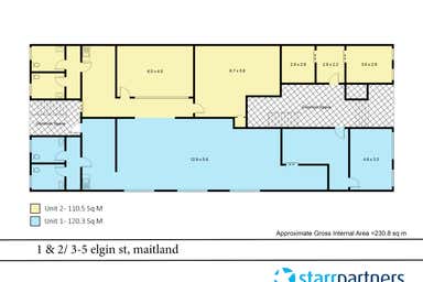 1 & 2, 3-5 Elgin Street Maitland NSW 2320 - Floor Plan 1