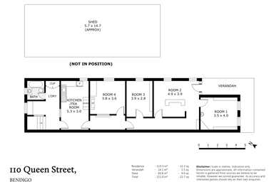 110 Queen Street Bendigo VIC 3550 - Floor Plan 1