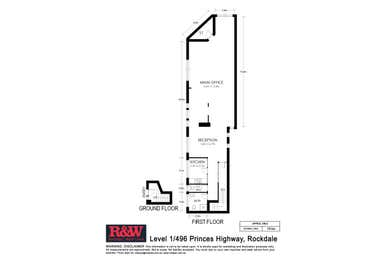 Level 1, 496 Princes Highway Rockdale NSW 2216 - Floor Plan 1
