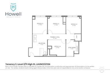 Tenancy 2 Level 2, 11 High Street Launceston TAS 7250 - Floor Plan 1