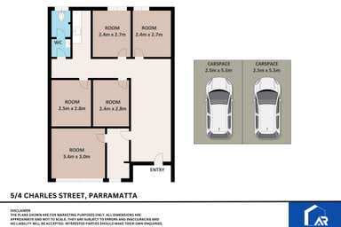 5/4 Charles st Parramatta NSW 2150 - Floor Plan 1