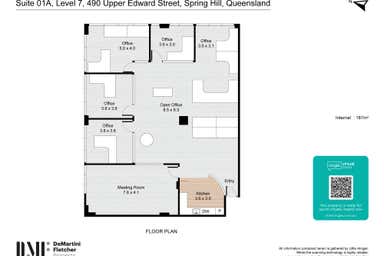 Level 7, Suite 2, Level 1, Suite 1, 490 Upper Edward Street Spring Hill QLD 4000 - Floor Plan 1