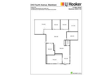 Suite 2, 43 Fourth Avenue Blacktown NSW 2148 - Floor Plan 1