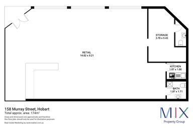 158 Murray Street, 158 Murray Street Hobart TAS 7000 - Floor Plan 1