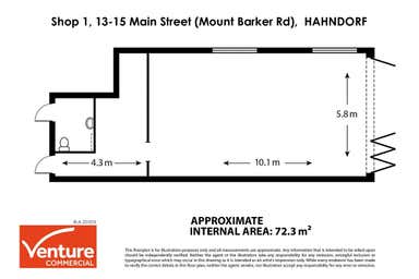 Shop 1, 13-15 Mount Barker Road Hahndorf SA 5245 - Floor Plan 1