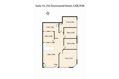 14/255 Drummond Street Carlton VIC 3053 - Floor Plan 1