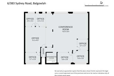 7/383 Sydney Road Balgowlah NSW 2093 - Floor Plan 1