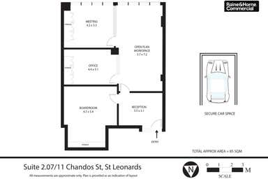 207/11 Chandos Street St Leonards NSW 2065 - Floor Plan 1
