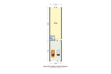 Shop 4/10 Craigieburn Road Craigieburn VIC 3064 - Floor Plan 1