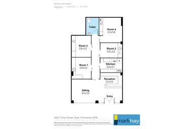 102/1 Silas Street East Fremantle WA 6158 - Floor Plan 1