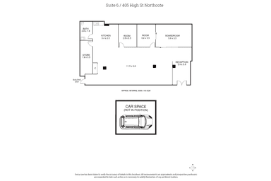 Suite 6, 405 High Street Northcote VIC 3070 - Floor Plan 1